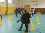 Čerti v tělocvičně 4.A 2015/16