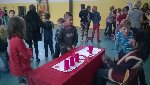 Čerti v tělocvičně 4.D 2015/16