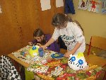 Karnevalové masky - kašírování 4.C 2010/11
