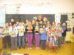 Karnevalové masky - kašírování 4.C 2010/11