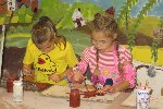 Keramická dílna - výroba zvonečků 1.A 2017/18