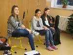 Koncert dívek ze 6.ročníku v 1.B 1.B 2016/17