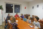 Netradiční adventní věnec + nocování ve škole 5.A 2016/17