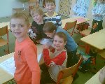Pololetní vysvědčení 1.B 2009/10