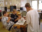 Pracovní činnosti - autíčka 9.C 2009/10
