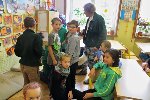 Slovenský čuvač v naší třídě 4.A 2015/16