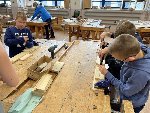 SPŠ Volyně - práce se dřevem 3.C 2021/22