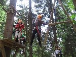 výlet lanový park Libín 6.A 6.A 2010/11