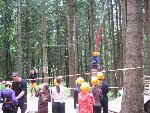 výlet lanový park Libín 6.A 6.A 2010/11