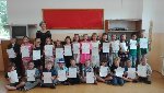 Závěrečné vysvědčení - 1. třída 2.D 2017/18